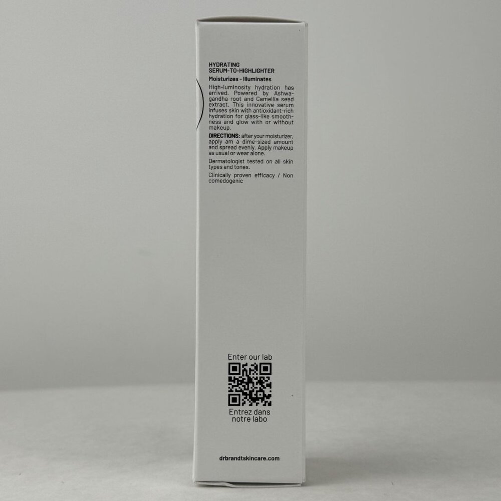 Dr Brandt Hydrating Serum To Highlighter Dr B Lab 1 Fl. Oz. 30 ml Full Size NEW - Picture 3 of 9